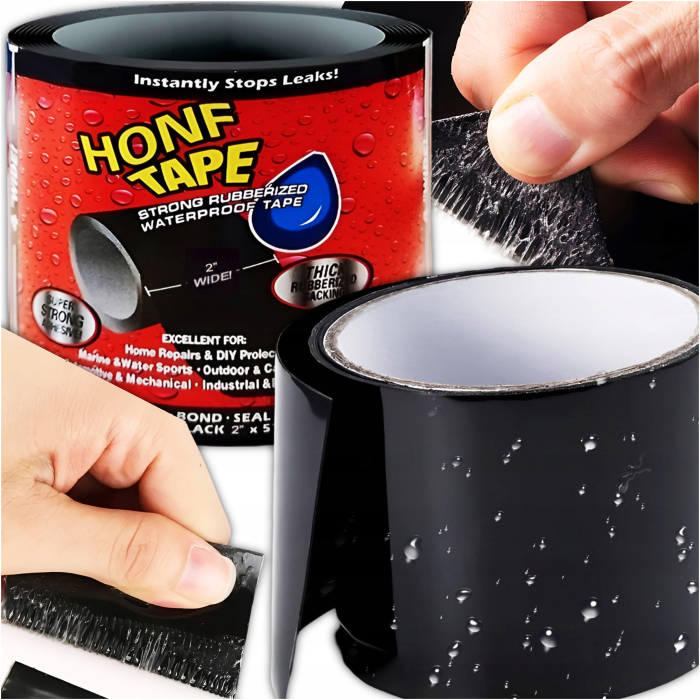 Banda Super Adeziva tip FLEX TAPE pentru repararea scurgerilor rezistenta la apa dimensiune 150 x 10 cm - IoArtify.ro [2]