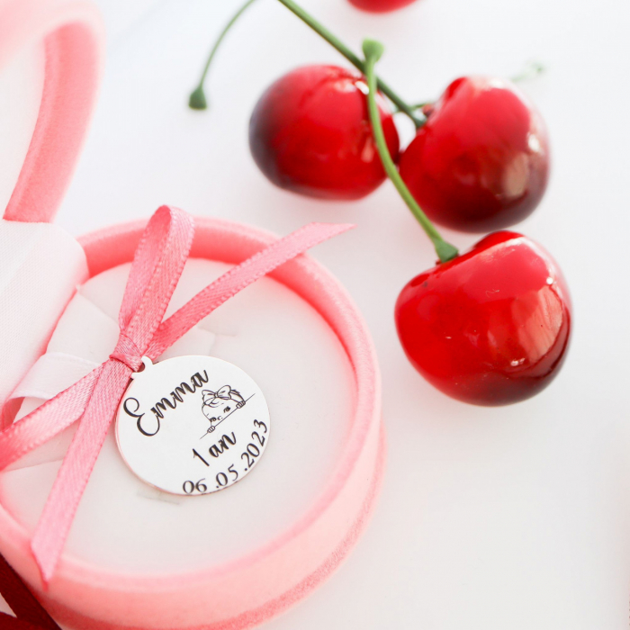 Bănuț Argint Personalizat pentru Botez - Emoție și Eleganță! [1]