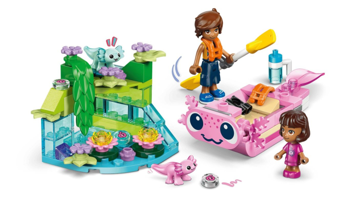 Lego Friends Barca Axolotl pentru Aventuri 42681 cu set 3 minifigurine - IoArtify.ro [9]