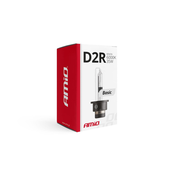 Bec auto xenon D2R 6000K, 35W, pentru faruri cu lupă, instalare simplă, aprindere integrată [2]