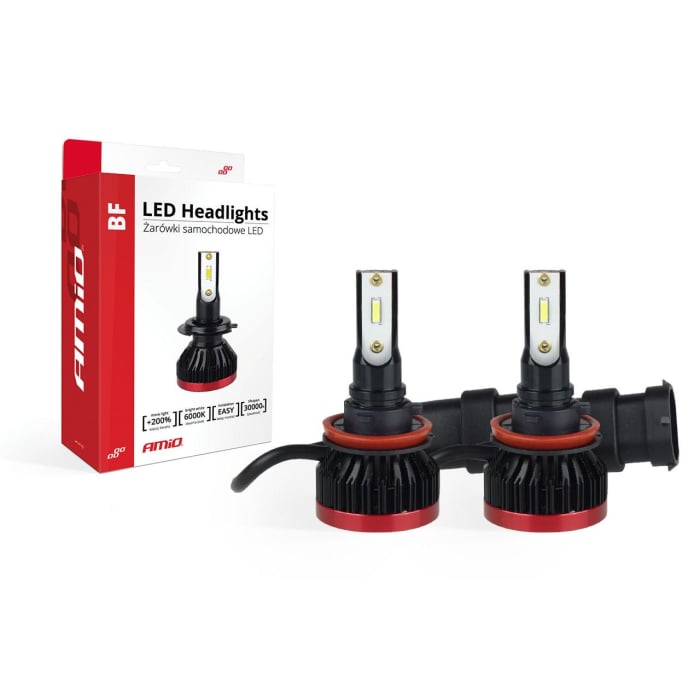 Becuri LED auto pentru competiții și off-road, compatibile H8/H9/H11, performanță și durabilitate [1]