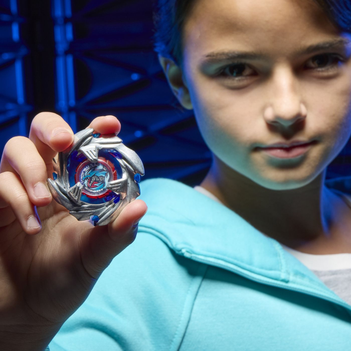 Beyblade X Let It Rip Set Lansator si Roata Cobalt Dragoon 2-60c cu lansator puternic - IoArtify.ro [5]