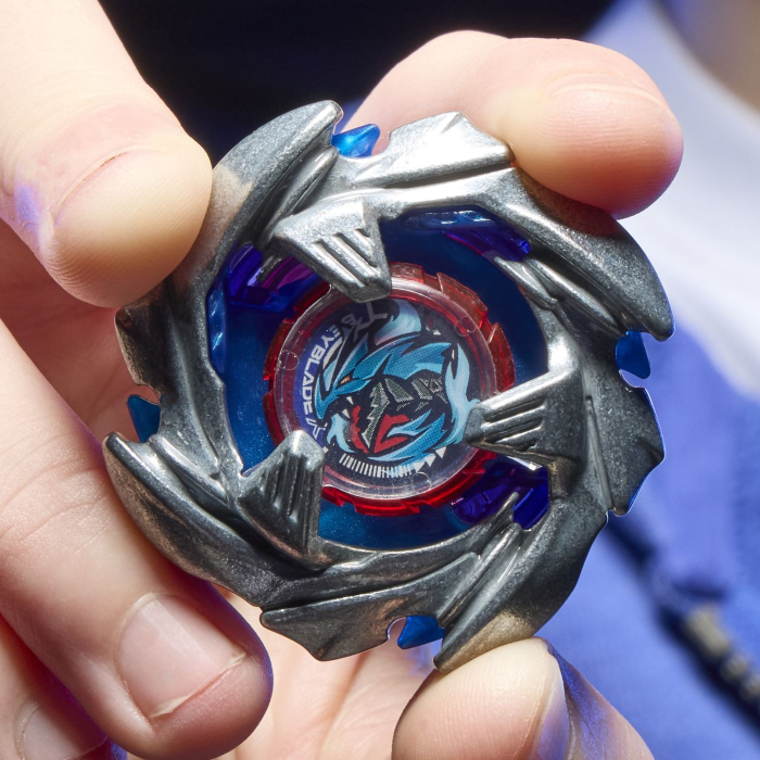 Beyblade X Let It Rip Set Lansator si Roata Cobalt Dragoon 2-60c cu lansator puternic - IoArtify.ro [9]