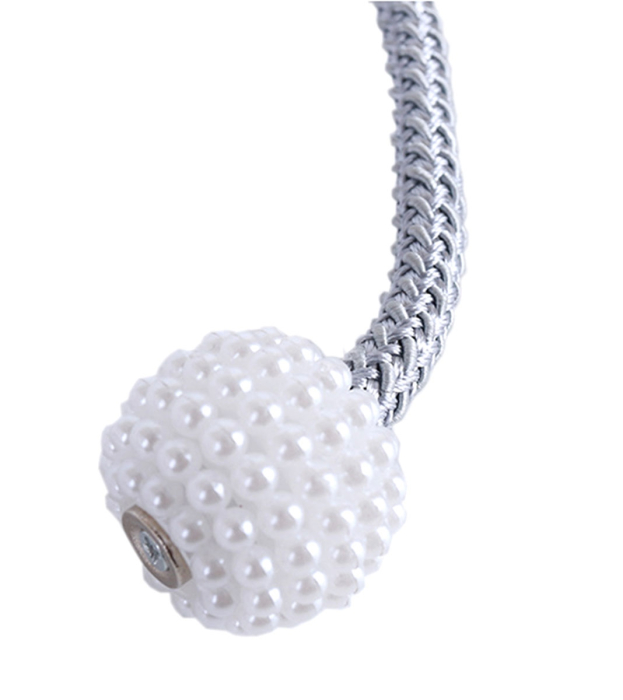Bratara magnetica de prindere perdele draperii model PEARLS cu magnet puternic – IoArtify.ro [4]