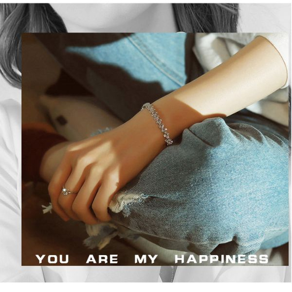 Bratara Tennis cu Pietre Semipretioase Zirconiu 18 cm argintiu - IoArtify.ro [10]