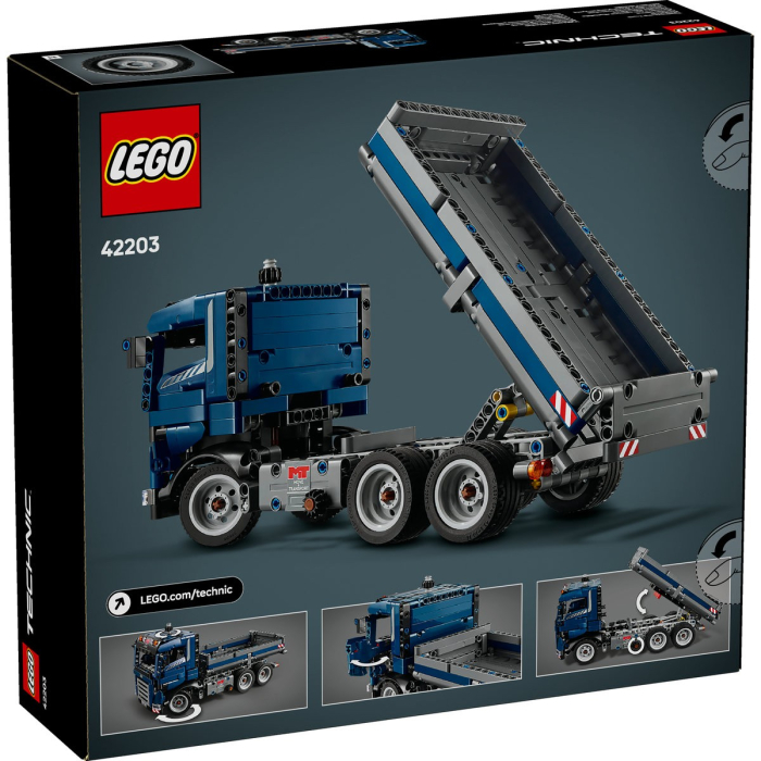 Lego Technic Camion cu Bena Basculanta 42203 Capacitate Bena 0 9 L - IoArtify.ro [8]