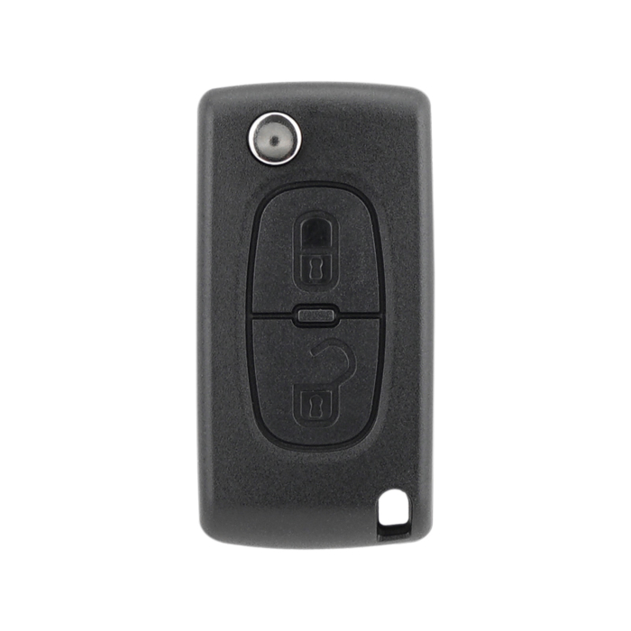Carcasa Telecomanda Auto cu 2 butoane si lamela inclusa compatibila Citroen Peugeot cu butoane rezistente - IoArtify.ro [3]