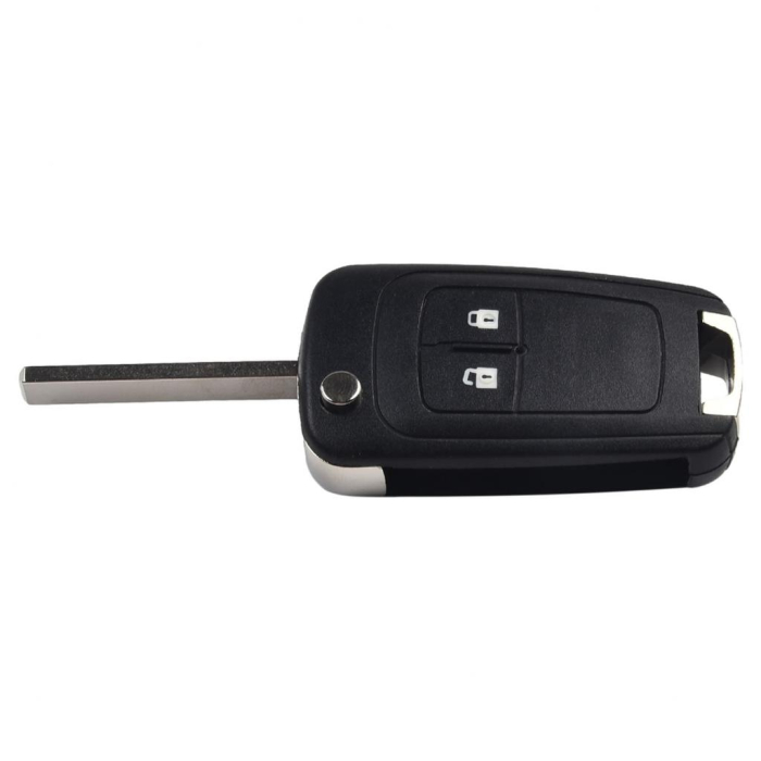 Carcasa Telecomanda Auto cu 2 butoane si lamela inclusa compatibila Opel Insignia Astra Corsa Zafira cu lamela metalica - IoArtify.ro [3]