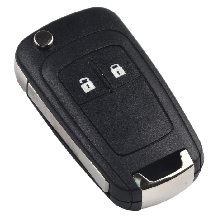 Carcasa Telecomanda Auto cu 2 butoane si lamela inclusa compatibila Opel Insignia Astra Corsa Zafira cu lamela metalica - IoArtify.ro [2]
