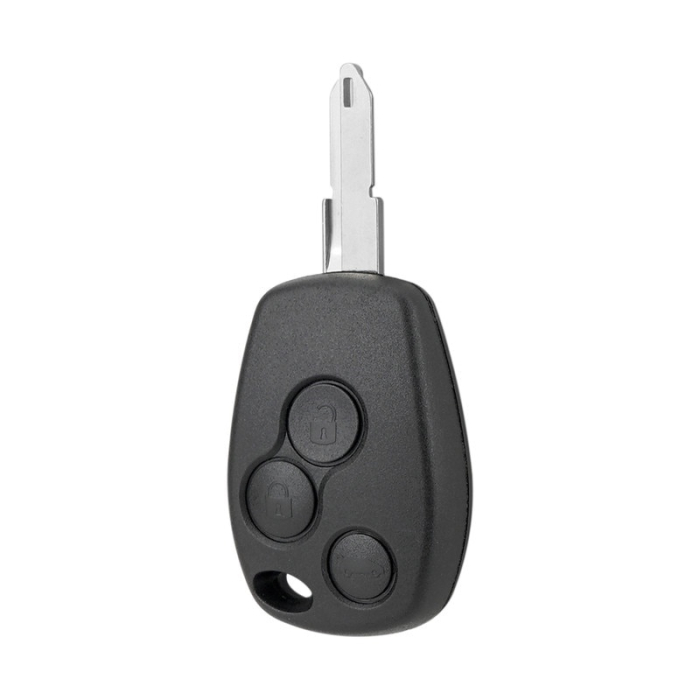 Carcasa Telecomanda Auto cu 3 butoane si lamela inclusa compatibila Dacia Logan Sandero Duster cu lama metalica - IoArtify.ro [2]