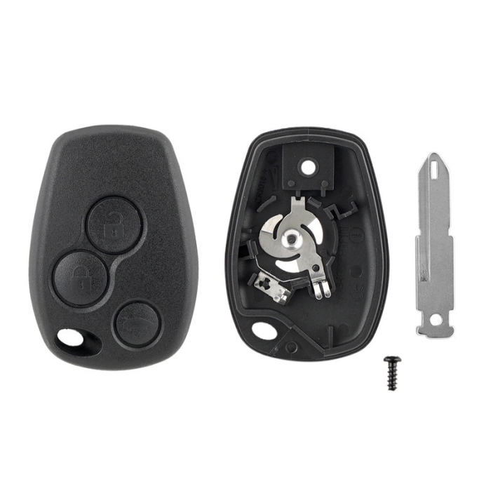Carcasa Telecomanda Auto cu 3 Butoane si Lamela Inclusa Compatibila Renault Trafic Clio Modus Master Vivaro Movano - IoArtify.ro [5]