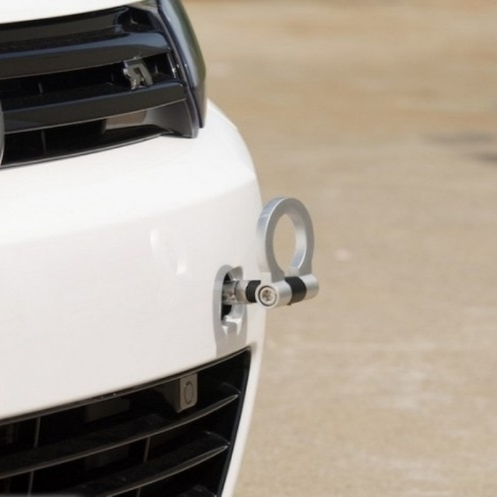 Carlig remorcare Racing Sport Gri Argintiu din otel rezistent la coroziune – IoArtify.ro [2]