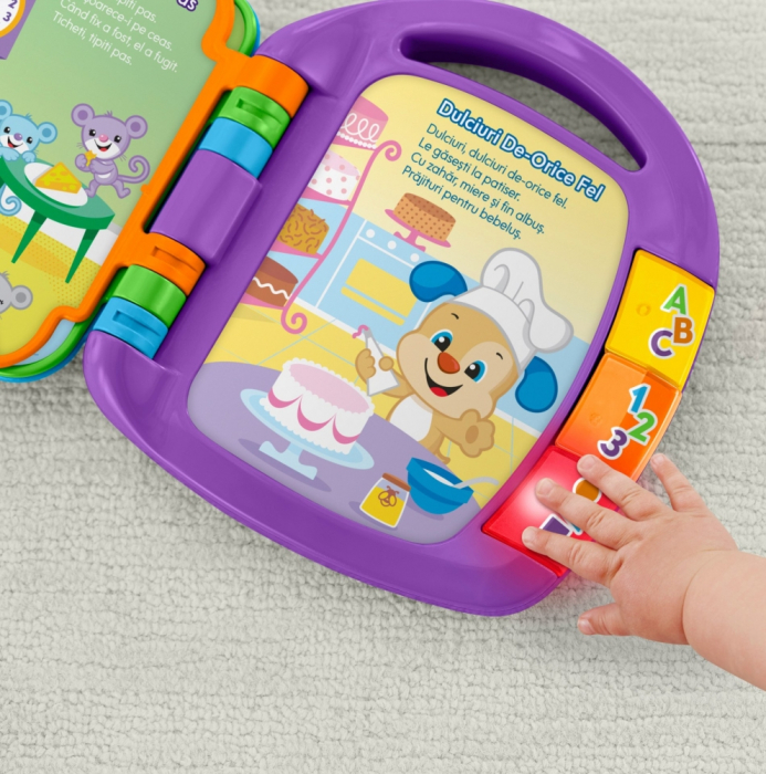 Fisher Price Cartea de Povesti in Limba Romana cu sunete interactive - IoArtify.ro [3]