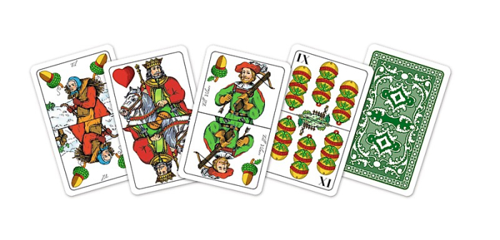 Carti de Joc Trefl Unguresti 32 Carti set standard carton rezistent - IoArtify.ro [2]