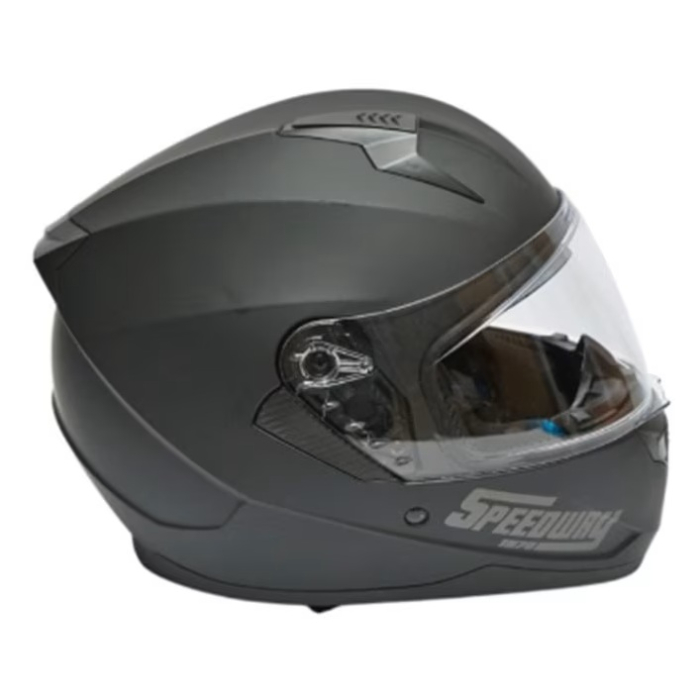 Casca moto integrala negru mat cu viziera transparenta si ochelari de soare marimea L model Arcane II cu sistem de ventilatie avansat – IoArtify.ro [4]