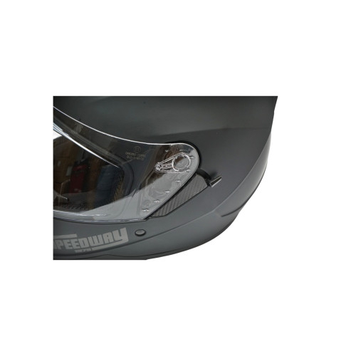 Casca moto integrala negru mat cu viziera transparenta si ochelari de soare marimea L model Arcane II cu sistem de ventilatie avansat – IoArtify.ro [8]