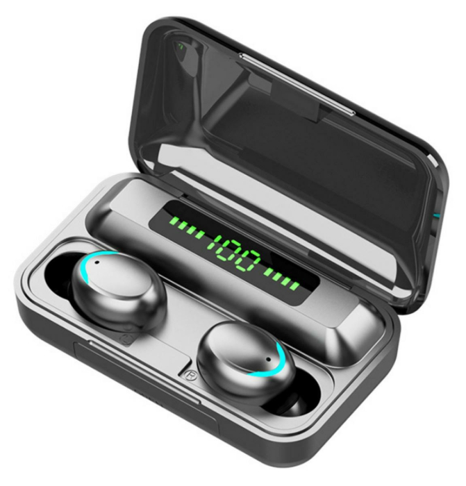 Casti fara fir TWS Ear Drops F9 cu statie de andocare incarcare autonomie 20 ore - IoArtify.ro [2]