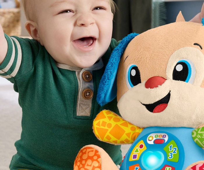 Fisher Price Catel Interactiv cu Urechi Albastre Rade si Invata cu sunete realiste - IoArtify.ro [3]