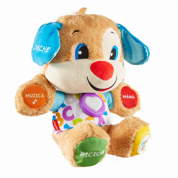 Catelusul Vorbitor si Educativ Limba Romana Fisher Price cu sunete interactive - IoArtify.ro [2]