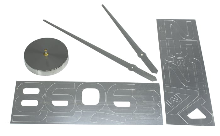 Ceas Mare de perete cu 12 cifre Argintii dimensiune reglabilă între 80 și 120 cm – IoArtify.ro [4]