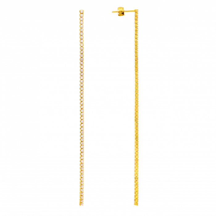 Cercei Prestige Tennis din argint 925 – Eleganță, Rafinament și Personalizare pentru Ocazii Speciale [2]
