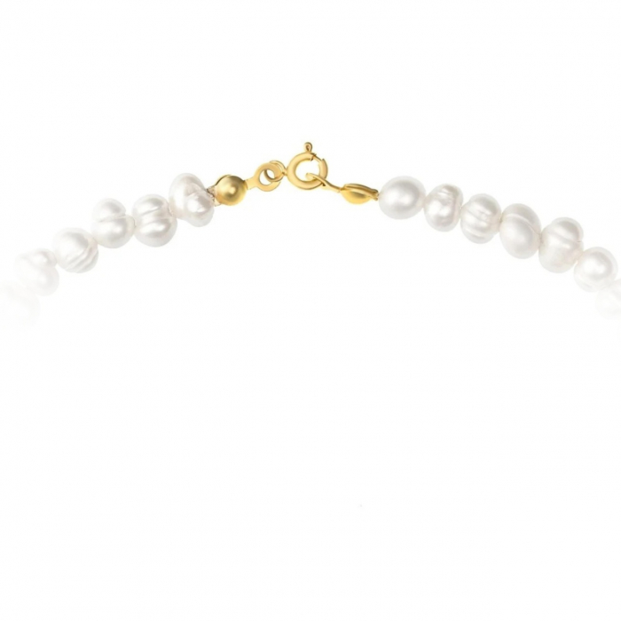 Colier Basic Grand cu Perle de Cultură și Închidere din Aur 14K – Eleganță Atemporală și Rafinament [2]