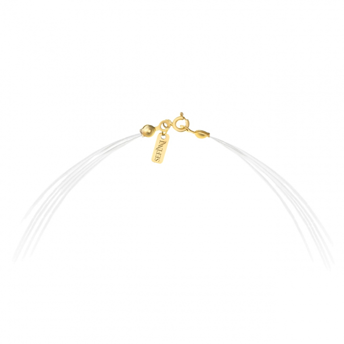 Colier Floating Pearls din AUR 14K – Eleganță și Lux cu Perle de Cultură în 5 Rânduri [2]