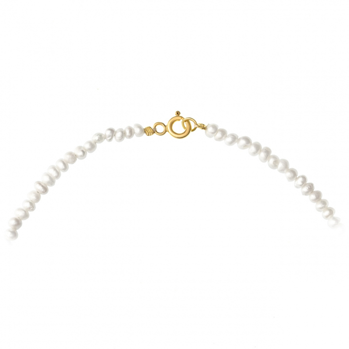 Colier Golden Kids cu perle de cultură și pandantiv din aur 14K – Eleganță delicată pentru cei mici și adulți [2]