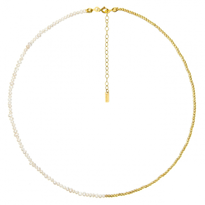 Colier Elegant din Aur 14K cu Perle de Cultură – Rafinament și Versatilitate pentru Orice Ocazie [2]