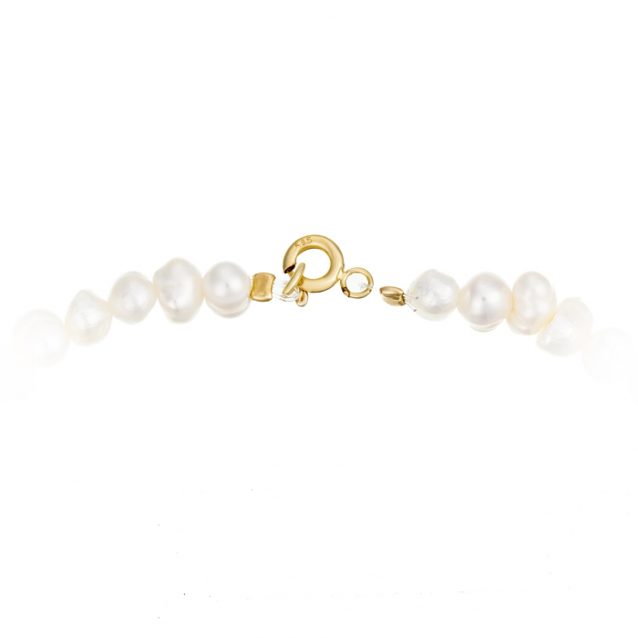 Colier MOM cu Perle de Cultură și Bile din Aur 14K, Eleganță și Rafinament pentru Orice Ocazie [5]