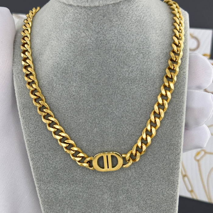 Colier Paris din Inox placat cu AUR 18K – Eleganță durabilă pentru orice ocazie [2]