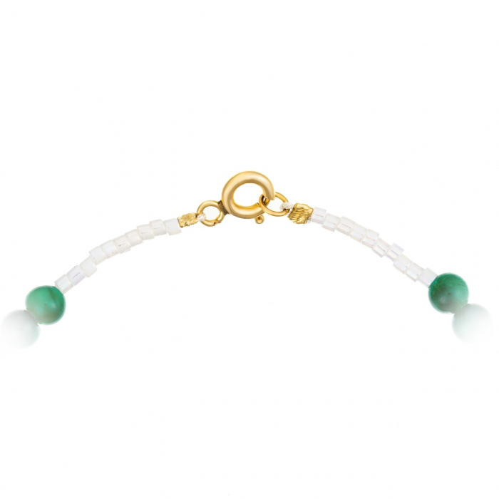 Colier Elegant cu Perle de Cultură, Agate și Bile din Aur 14k – Rafinament Modern și Personalizare [5]