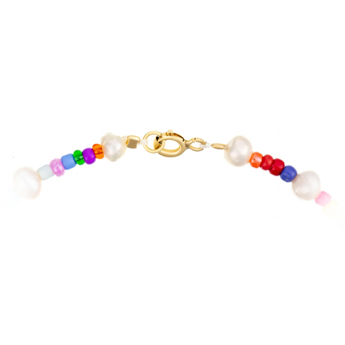 Colier Summer Mix cu Perle de Cultură și Cristale, Aur 14K, Eleganță Modernă și Versatilitate [4]