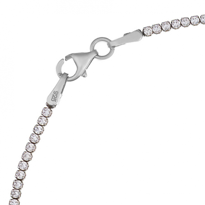 Colier Tennis din Argint 925 Luxor – Eleganță și Rafinament pentru Ocazii Speciale [2]