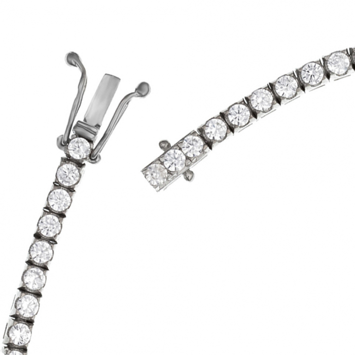 Colier Tennis din Argint 925 Royal Exclusive – Eleganță și Strălucire pentru Ocazii Speciale [2]