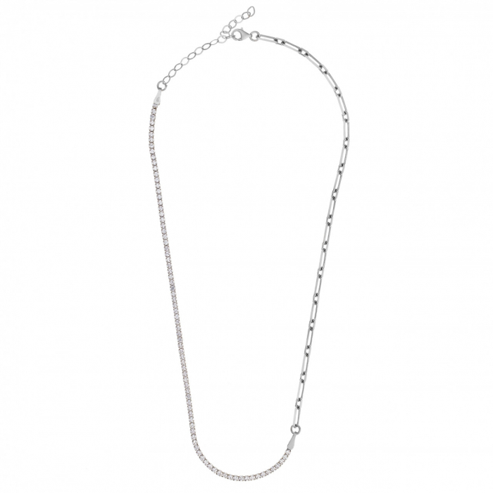 Colier Tennis din Argint 925 Royal MIX – Eleganță și Personalizare pentru Momente Speciale [3]