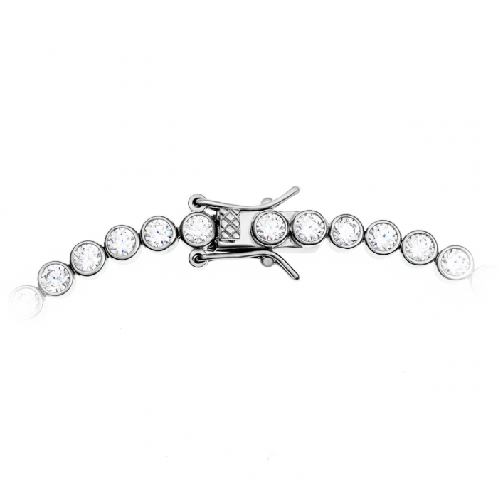 Colier Tennis Grace din Argint 925 – Eleganță Clasică și Versatilitate pentru Orice Ocazie [2]