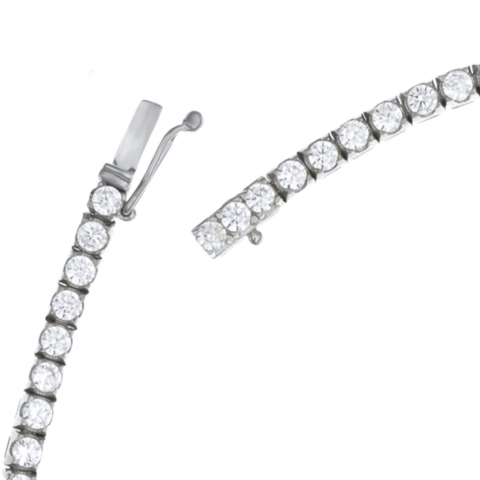 Colier Tennis Radiant din Argint 925 – Eleganță și Versatilitate pentru Orice Ocazie [2]