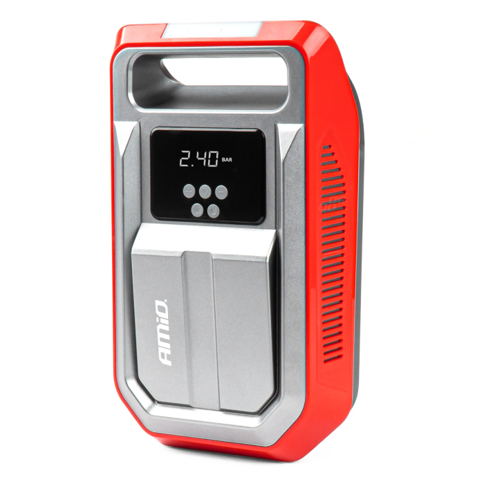 Compresor Auto Digital cu display LCD si lampa LED cu functie de iluminare si pulsare alimentare 12V AVX-AM03268 – IoArtify.ro [2]