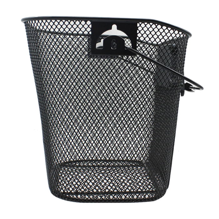 Coș metalic pentru bicicletă, montare rapidă CLICK, capacitate 6 kg, negru, compatibil cu 20-28" biciclete [8]