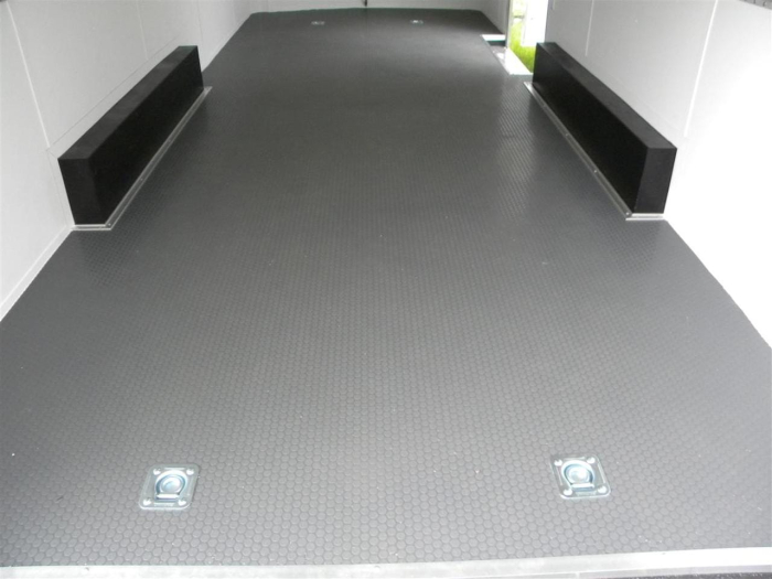 Covor Antiderapant din Cauciuc Linoleum din Cauciuc pentru Protectie Podea Auto model CIRCLE cu Structura Circulara - IoArtify.ro [3]