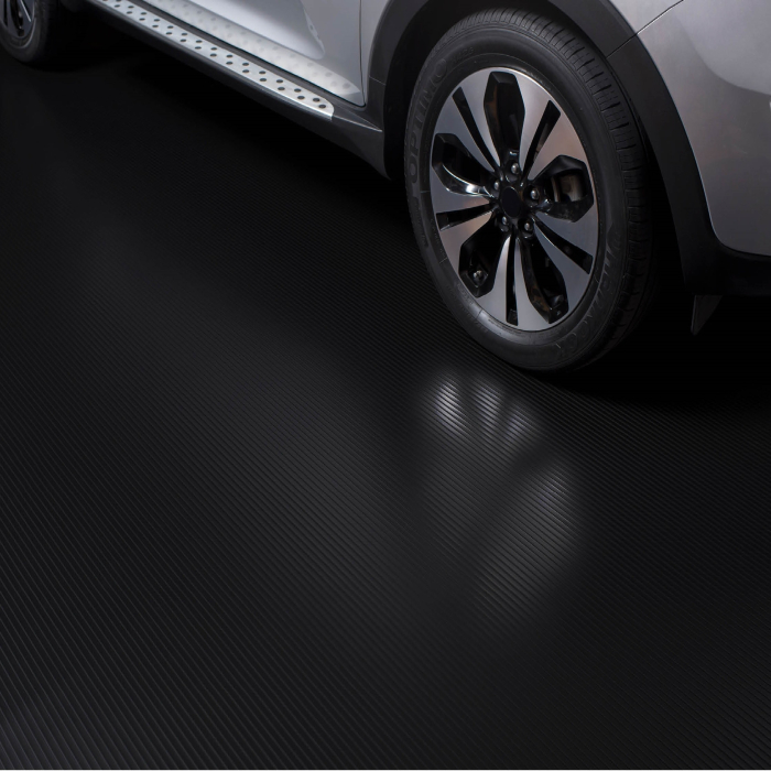 Covor Antiderapant din Cauciuc Linoleum din Cauciuc pentru Protectie Podea Auto model STRIURI FINE cu grosime 5 mm – IoArtify.ro [4]