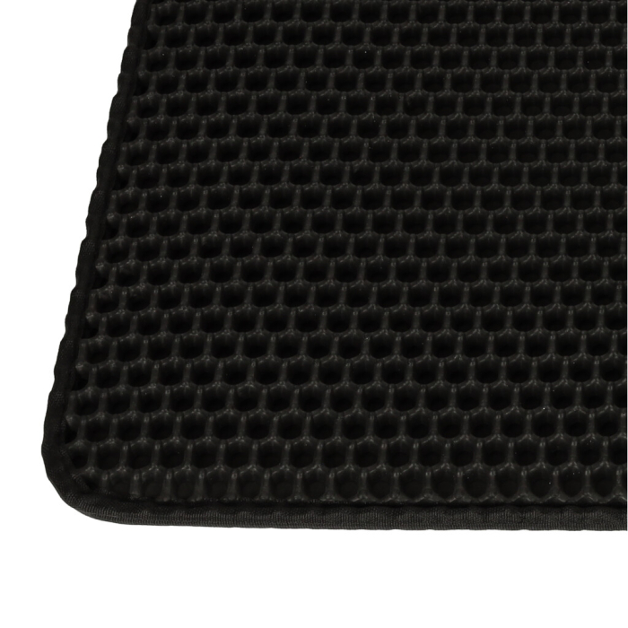 Covoras impermeabil pentru litiera pisici dimensiune 40 x 60 cm dublu strat culoare Neagra – IoArtify.ro [7]