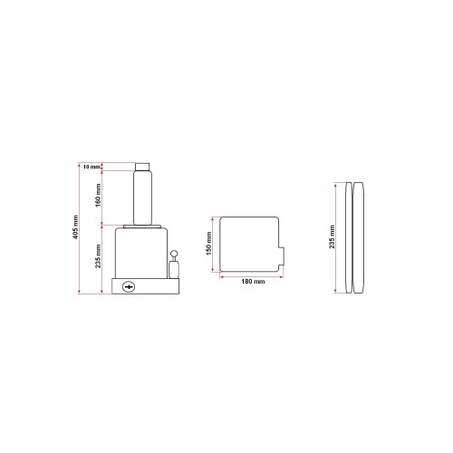 Cric hidraulic tip piston sarcina maxima suportata 20 tone – IoArtify.ro [4]