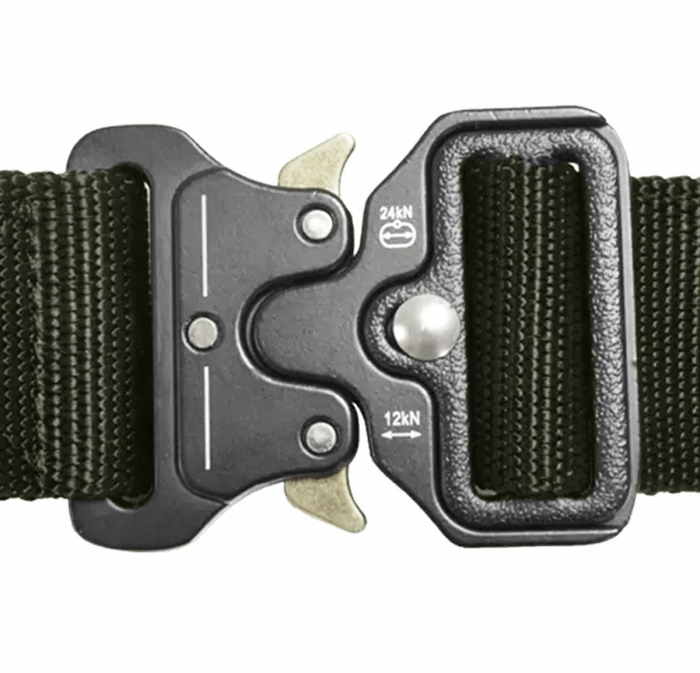 Curea Tactica pentru pantaloni culoare Camuflaj cu catarama Neagra rezistenta la uzura – IoArtify.ro [3]