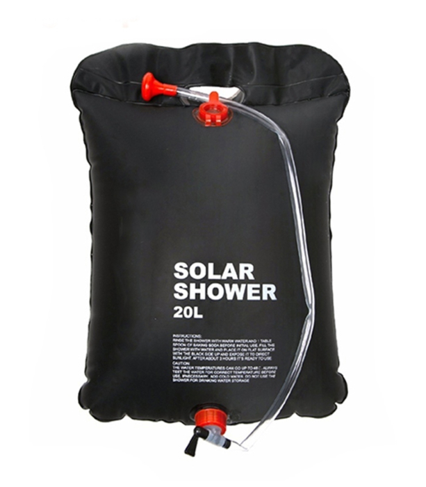 Dus solar suspendat pentru camping sau plaja capacitate 20 litri culoare neagra – IoArtify.ro [6]