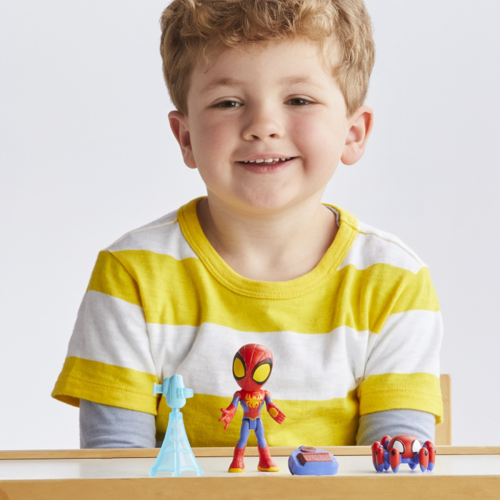 Spidey Prietenii Extraordinari Set Figurina Spidey 10cm cu Accesorii Detaliate - IoArtify.ro [3]