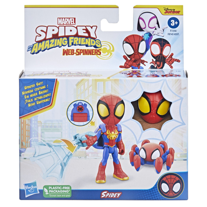 Spidey Prietenii Extraordinari Set Figurina Spidey 10cm cu Accesorii Detaliate - IoArtify.ro [1]