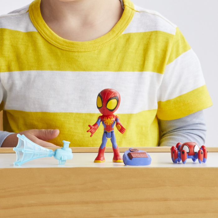 Spidey Prietenii Extraordinari Set Figurina Spidey 10cm cu Accesorii Detaliate - IoArtify.ro [4]