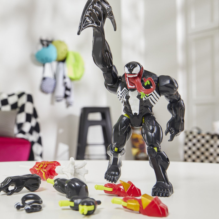 Marvel Avengers Mix Mashers Figurina Venom cu Accesorii 12cm figurina detaliata - IoArtify.ro [9]